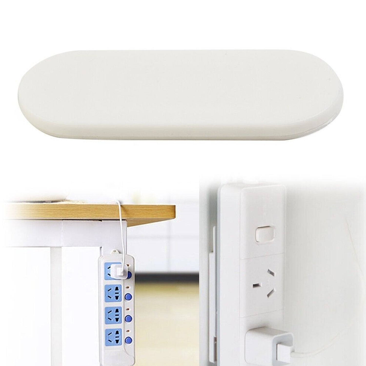 1212 Self Adhesive No Hole Wall Mount, Reusable, Non Residue Plug Organizer For Home Office & Multiuse Device, Wall Socket Holder Power Strip Holder Wall Mount Wall Hanging 1212 Self Adhesive No Hole Wall Mount, Reusable, Non Residue Plug Organizer For Home Office & Multiuse Device, Wall Socket Holder Power Strip Holder Wall Mount Wall Hanging